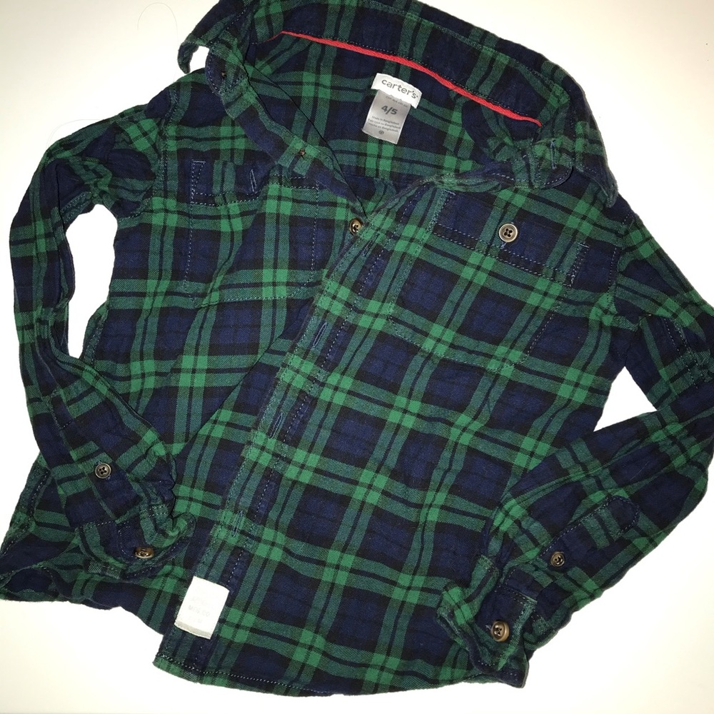 Little Boys Flannel Shirt